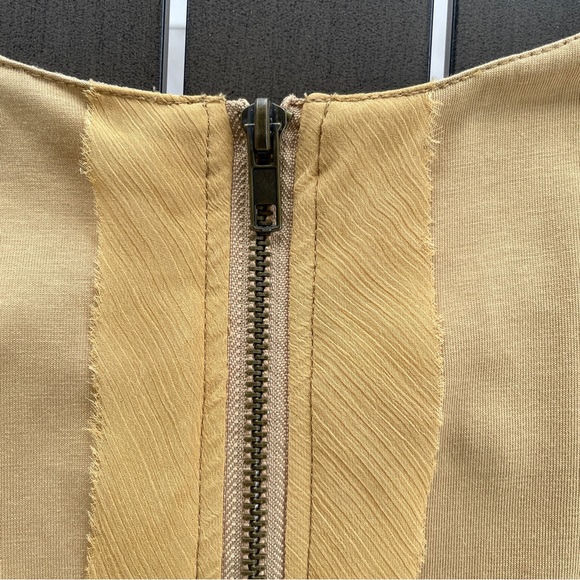 VINTAGE RETRO 70s ESLEY 3-D ROSE APPLIQUE SHEATH MINI DRESS!! - Picture 7 of 9